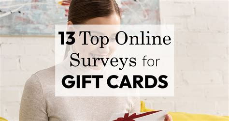 gift card survey|Surveys for Gift Cards in 2024 .